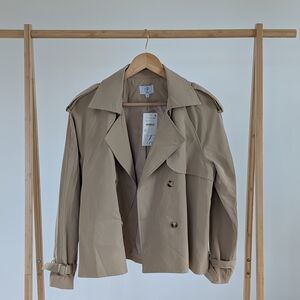Classic Beige Women's Trench Coat